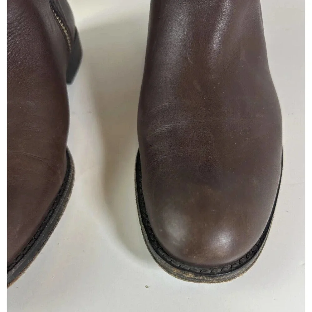 Coach Martta Tall Riding Boots Brown Leather Shoes Women's Size 8.5 B - Picture 12 of 16